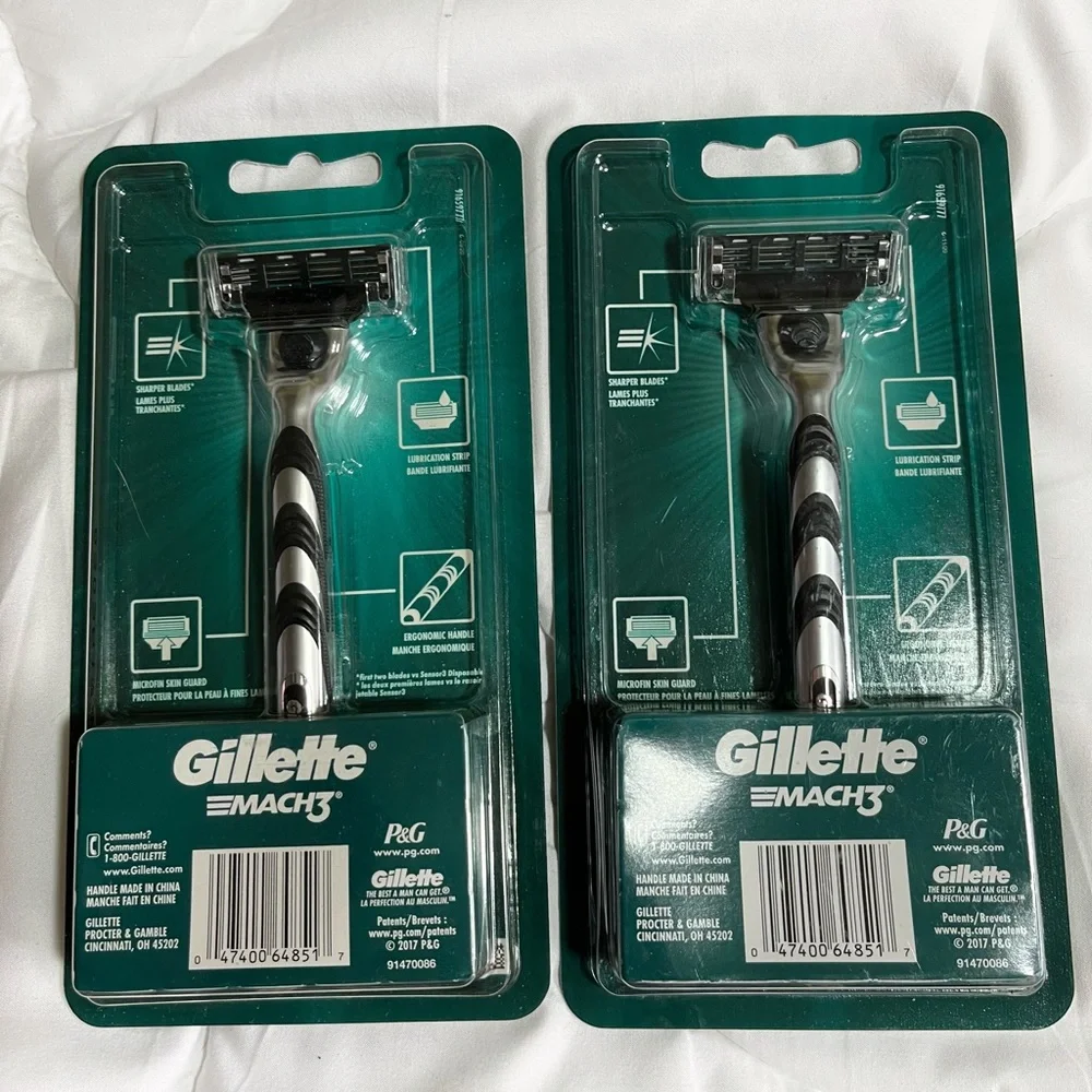 Bundle 2 Gillette MACH3 men’s Razor. 1‎ AXE Fhoenix Deodorant